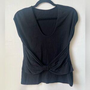 Valentino Knot Waist Detail Top